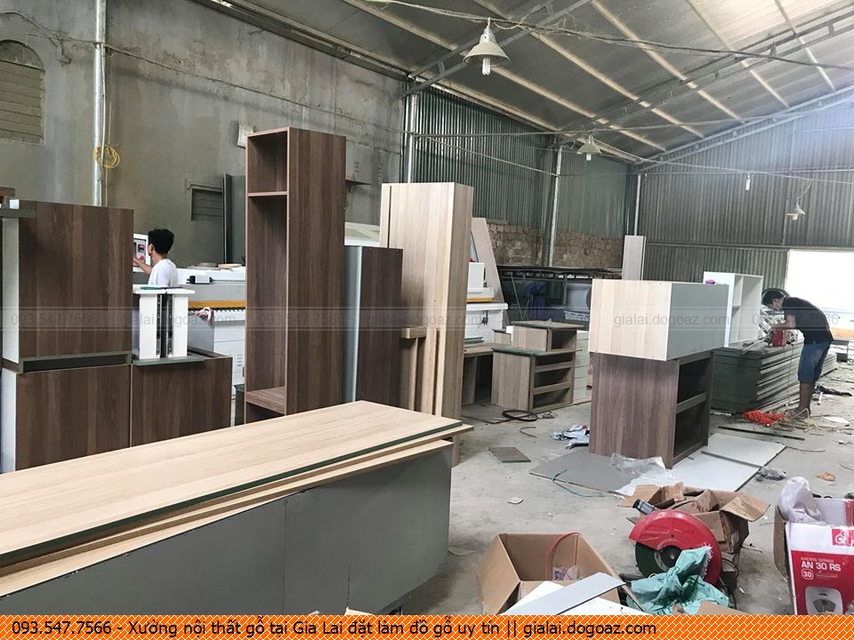 Xưởng nội thất gỗ tại Gia Lai đặt làm đồ gỗ uy tín