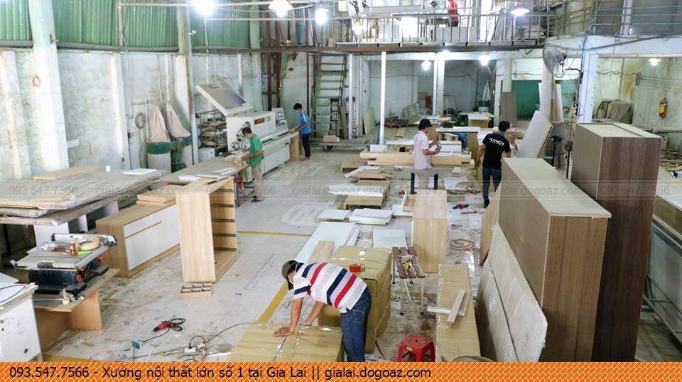 Xưởng nội thất lớn số 1 tại Gia Lai