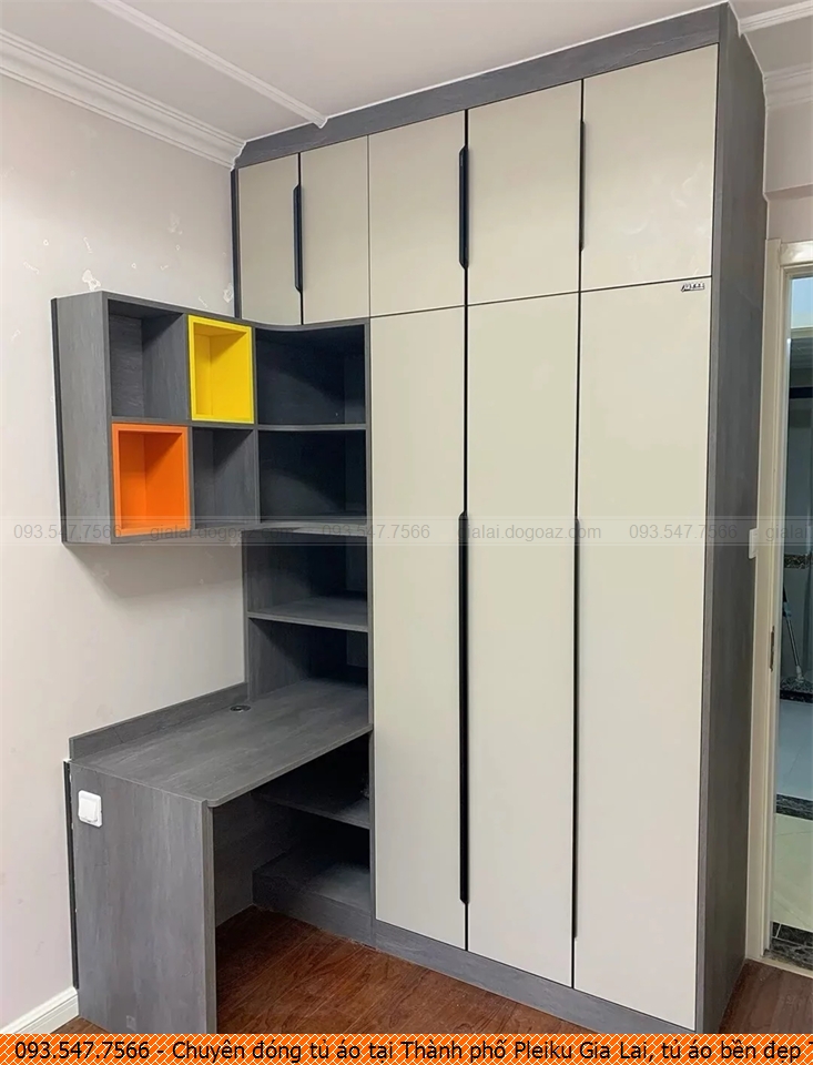 Chuyên đóng tủ áo tại Thành phố Pleiku Gia Lai, tủ áo bền đẹp Thành phố Pleiku Gia Lai chuyên nghiệp Hotline 093.5477566