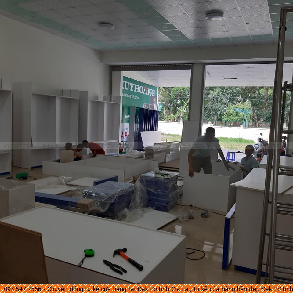 Chuyên đóng tủ kệ cửa hàng tại Đak Pơ tỉnh Gia Lai, tủ kệ cửa hàng bền đẹp Đak Pơ tỉnh Gia Lai chuyên nghiệp SĐT 09.3547.7566