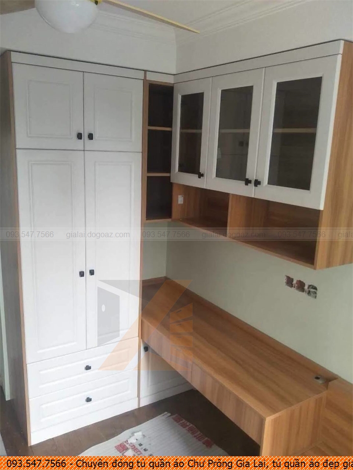 Chuyên đóng tủ quần áo Chư Prông Gia Lai, tủ quần áo đẹp giá rẻ Chư Prông Gia Lai uy tín gọi 093.54.77.566
