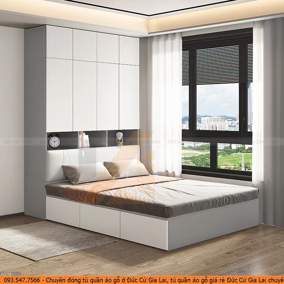 Chuyên đóng tủ quần áo gỗ ở Đức Cử Gia Lai, tủ quần áo gỗ giá rẻ Đức Cử Gia Lai chuyên nghiệp SĐT 093.547.7566