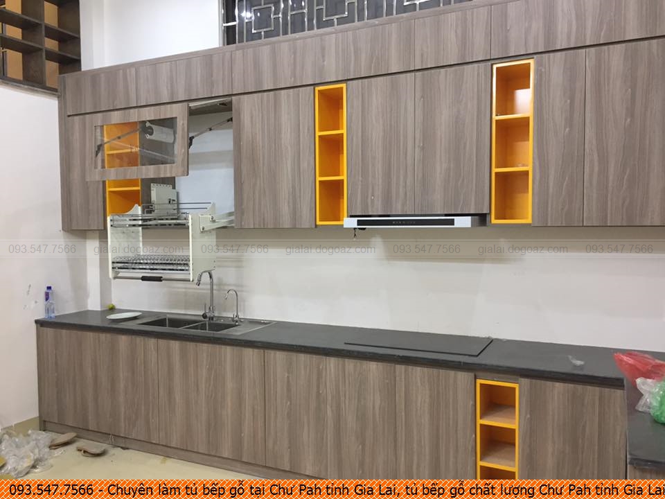 Chuyên làm tủ bếp gỗ tại Chư Pah tỉnh Gia Lai, tủ bếp gỗ chất lượng Chư Pah tỉnh Gia Lai uy tín liên hệ SĐT 093-5477-566