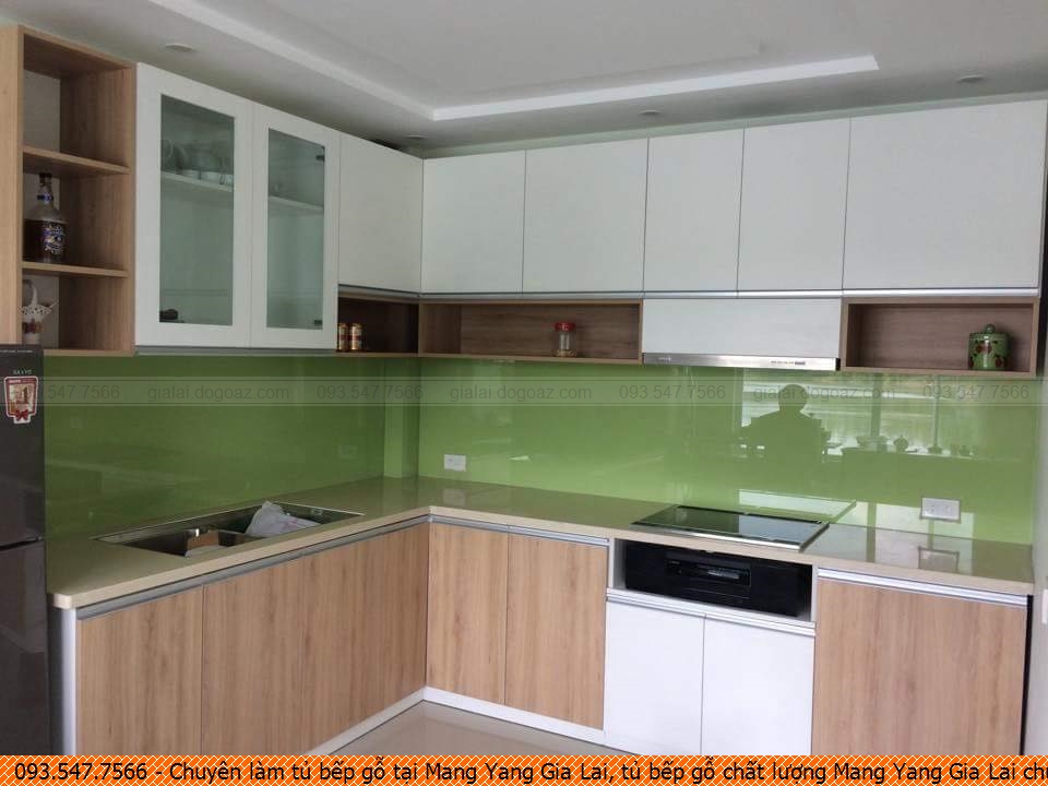 Chuyên làm tủ bếp gỗ tại Mang Yang Gia Lai, tủ bếp gỗ chất lượng Mang Yang Gia Lai chuyên nghiệp gọi 093-5477-566