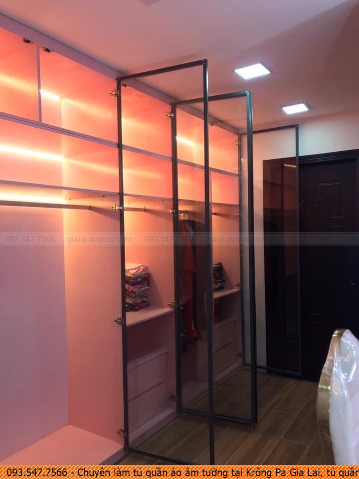 Chuyên làm tủ quần áo âm tường tại Krông Pa Gia Lai, tủ quần áo âm tường bền đẹp Krông Pa Gia Lai chuyên nghiệp gọi Hotline 093.547.7566