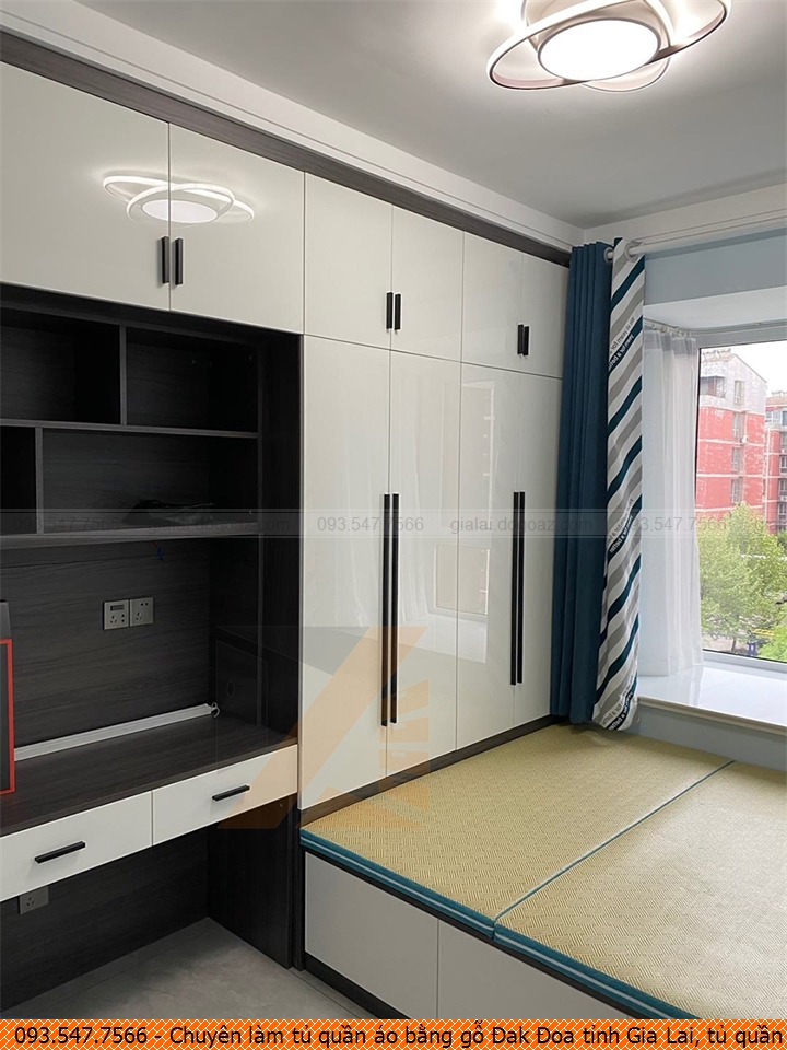 Chuyên làm tủ quần áo bằng gỗ Đak Đoa tỉnh Gia Lai, tủ quần áo bằng gỗ đẹp Đak Đoa tỉnh Gia Lai uy tín 093.54.77.566