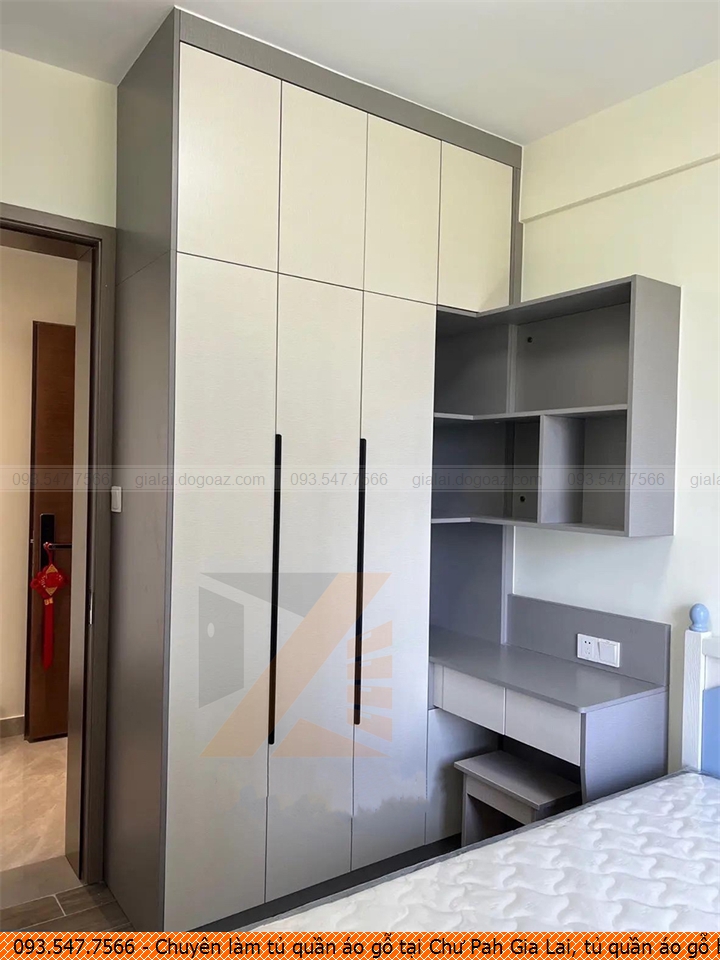 Chuyên làm tủ quần áo gỗ tại Chư Pah Gia Lai, tủ quần áo gỗ bền đẹp Chư Pah Gia Lai chuyên nghiệp liên hệ Hotline 093-5477-566