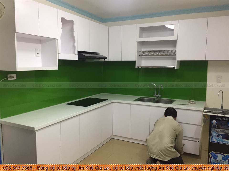 Đóng kệ tủ bếp tại An Khê Gia Lai, kệ tủ bếp chất lượng An Khê Gia Lai chuyên nghiệp liên hệ 0935477566