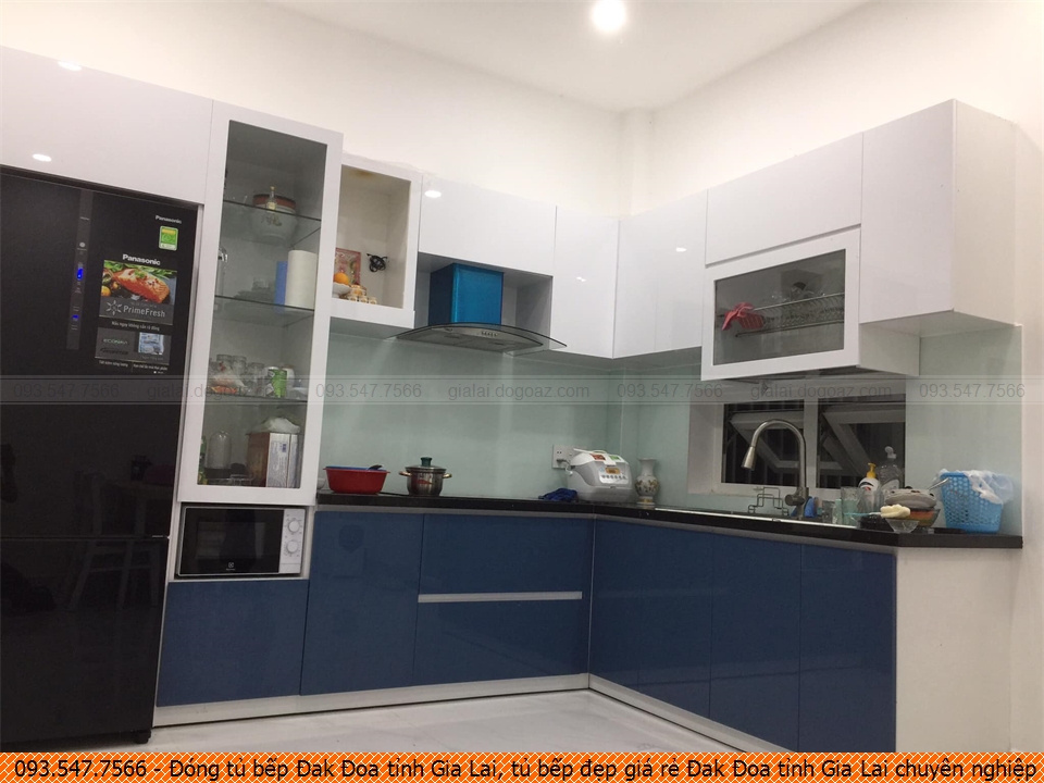 Đóng tủ bếp Đak Đoa tỉnh Gia Lai, tủ bếp đẹp giá rẻ Đak Đoa tỉnh Gia Lai chuyên nghiệp Hotline 093-5477-566