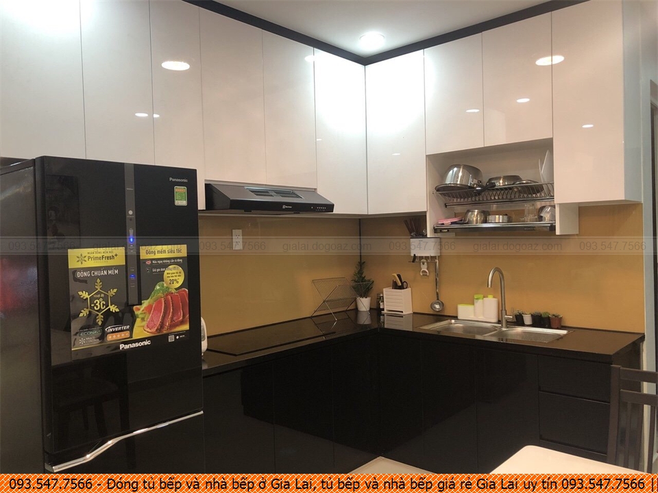 Đóng tủ bếp và nhà bếp ở Gia Lai, tủ bếp và nhà bếp giá rẻ Gia Lai uy tín 093.547.7566