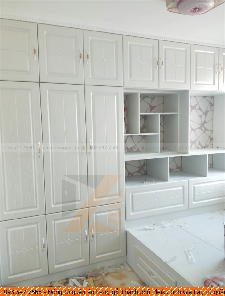Đóng tủ quần áo bằng gỗ Thành phố Pleiku tỉnh Gia Lai, tủ quần áo bằng gỗ bền đẹp Thành phố Pleiku tỉnh Gia Lai uy tín liên hệ 09.3547.7566