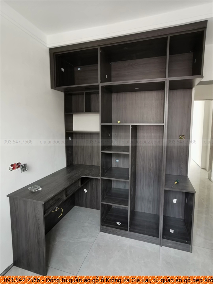 Đóng tủ quần áo gỗ ở Krông Pa Gia Lai, tủ quần áo gỗ đẹp Krông Pa Gia Lai chuyên nghiệp gọi 093.547.7566