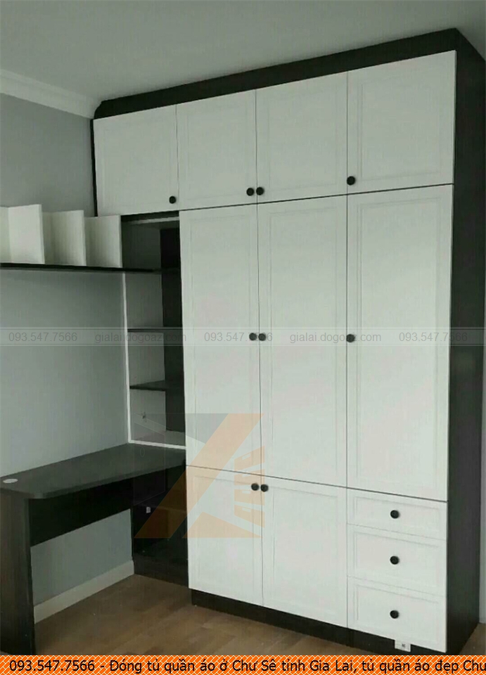 Đóng tủ quần áo ở Chư Sê tỉnh Gia Lai, tủ quần áo đẹp Chư Sê tỉnh Gia Lai chuyên nghiệp SĐT 0935477566
