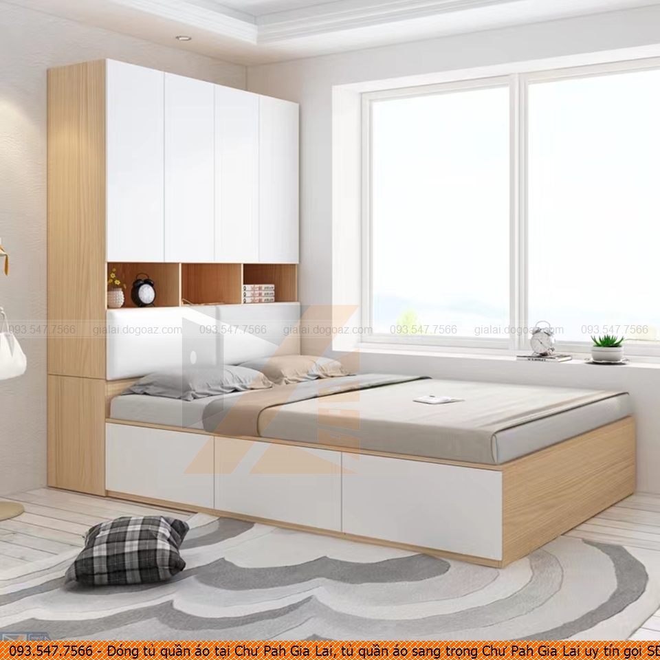 Đóng tủ quần áo tại Chư Pah Gia Lai, tủ quần áo sang trọng Chư Pah Gia Lai uy tín gọi SĐT 09.3547.7566
