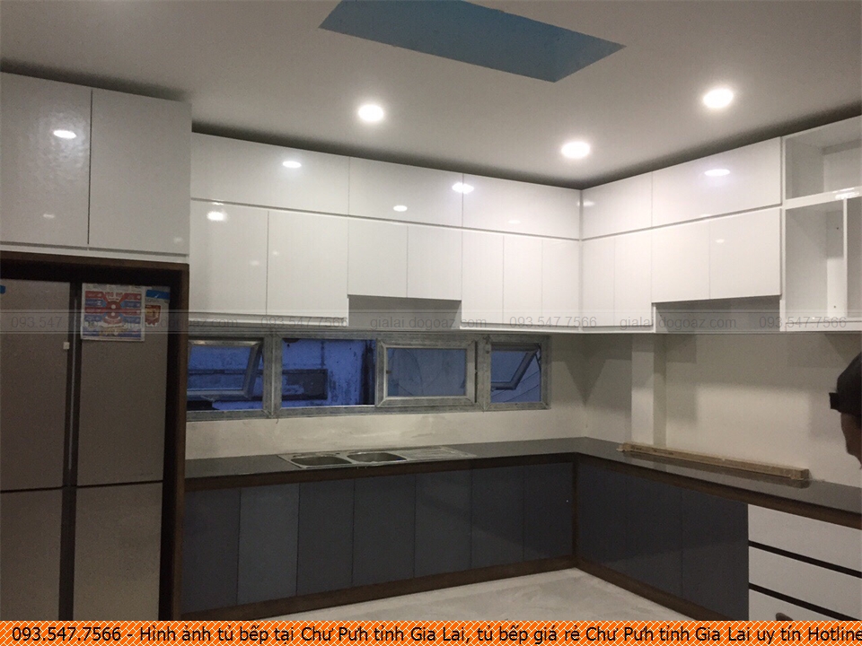 Hình ảnh tủ bếp tại Chư Pưh tỉnh Gia Lai, tủ bếp giá rẻ Chư Pưh tỉnh Gia Lai uy tín Hotline 093-547-7566