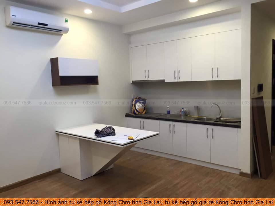 Hình ảnh tủ kệ bếp gỗ Kông Chro tỉnh Gia Lai, tủ kệ bếp gỗ giá rẻ Kông Chro tỉnh Gia Lai uy tín Hotline 09.3547.7566