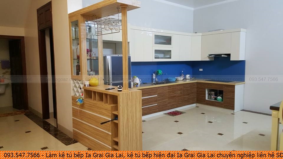 Làm kệ tủ bếp Ia Grai Gia Lai, kệ tủ bếp hiện đại Ia Grai Gia Lai chuyên nghiệp liên hệ SĐT 093-547-7566