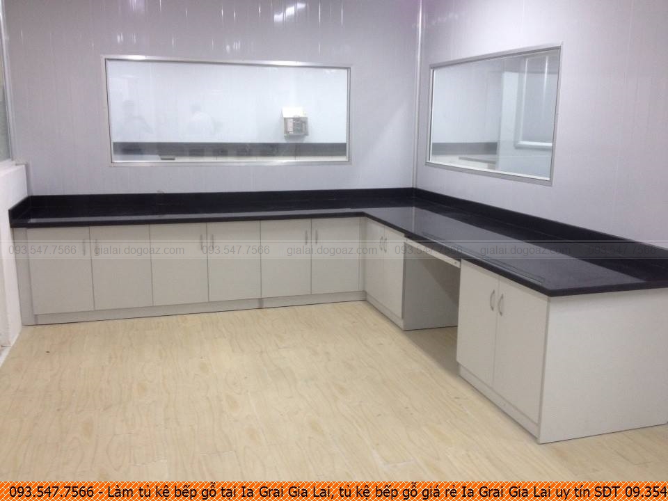 Làm tủ kệ bếp gỗ tại Ia Grai Gia Lai, tủ kệ bếp gỗ giá rẻ Ia Grai Gia Lai uy tín SĐT 09.3547.7566