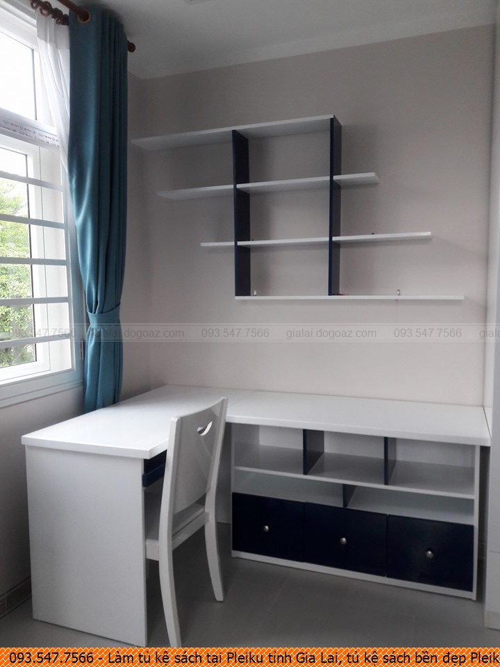 Làm tủ kệ sách tại Pleiku tỉnh Gia Lai, tủ kệ sách bền đẹp Pleiku tỉnh Gia Lai chuyên nghiệp gọi 09.3547.7566