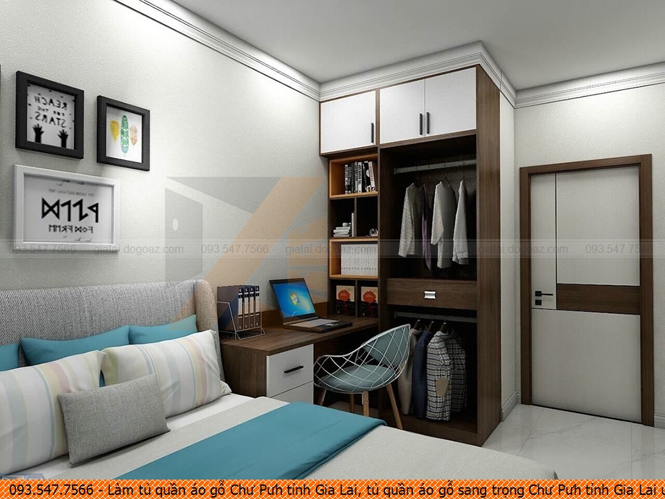 Làm tủ quần áo gỗ Chư Pưh tỉnh Gia Lai, tủ quần áo gỗ sang trọng Chư Pưh tỉnh Gia Lai uy tín SĐT 093.54.77.566