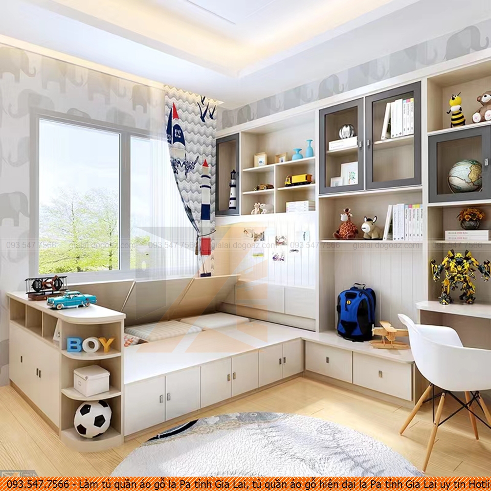 Làm tủ quần áo gỗ la Pa tỉnh Gia Lai, tủ quần áo gỗ hiện đại la Pa tỉnh Gia Lai uy tín Hotline 0935477566