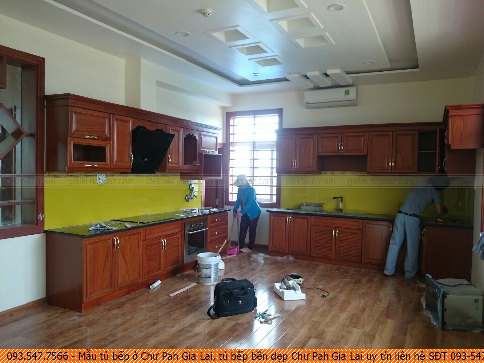 Mẫu tủ bếp ở Chư Pah Gia Lai, tủ bếp bền đẹp Chư Pah Gia Lai uy tín liên hệ SĐT 093-547-7566