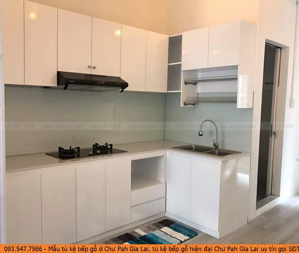 Mẫu tủ kệ bếp gỗ ở Chư Pah Gia Lai, tủ kệ bếp gỗ hiện đại Chư Pah Gia Lai uy tín gọi SĐT 093.547.7566