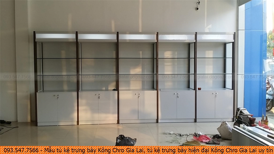 Mẫu tủ kệ trưng bày Kông Chro Gia Lai, tủ kệ trưng bày hiện đại Kông Chro Gia Lai uy tín Hotline 093.5477566