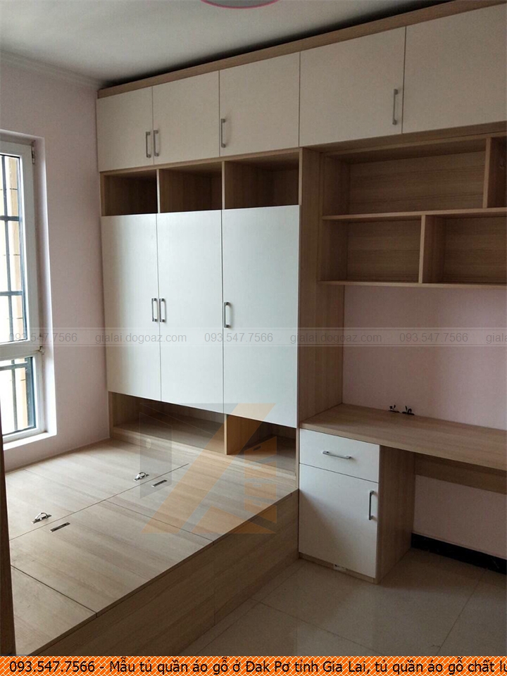 Mẫu tủ quần áo gỗ ở Đak Pơ tỉnh Gia Lai, tủ quần áo gỗ chất lượng Đak Pơ tỉnh Gia Lai uy tín Hotline 093.54.77.566