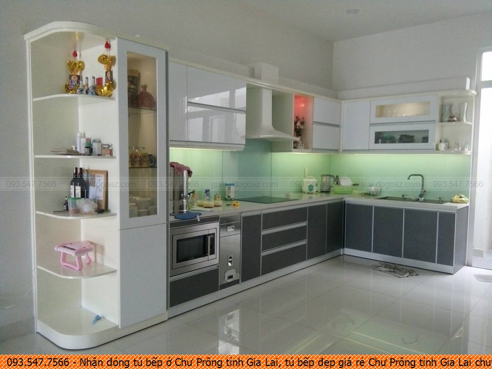 Nhận đóng tủ bếp ở Chư Prông tỉnh Gia Lai, tủ bếp đẹp giá rẻ Chư Prông tỉnh Gia Lai chuyên nghiệp SĐT 093.5477566