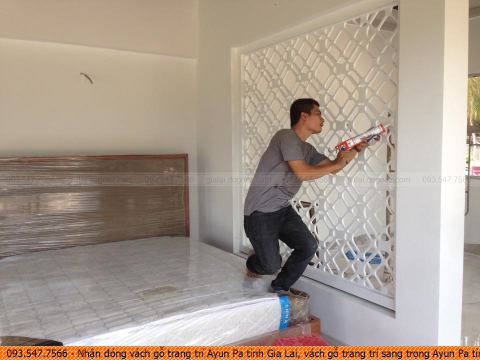 Nhận đóng vách gỗ trang trí Ayun Pa tỉnh Gia Lai, vách gỗ trang trí sang trọng Ayun Pa tỉnh Gia Lai uy tín 0935477566