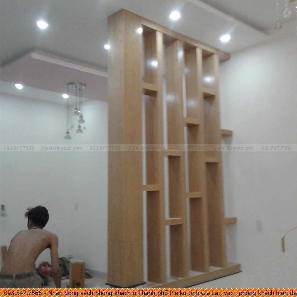 Nhận đóng vách phòng khách ở Thành phố Pleiku tỉnh Gia Lai, vách phòng khách hiện đại Thành phố Pleiku tỉnh Gia Lai chuyên nghiệp 093-547-7566