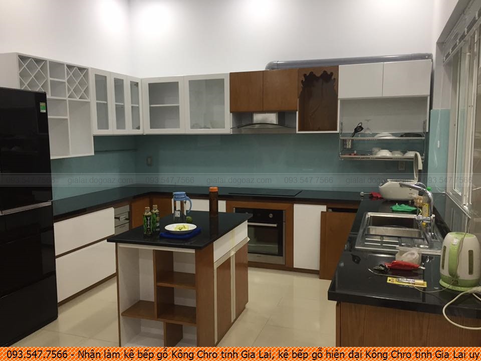 Nhận làm kệ bếp gỗ Kông Chro tỉnh Gia Lai, kệ bếp gỗ hiện đại Kông Chro tỉnh Gia Lai uy tín gọi 093.5477566