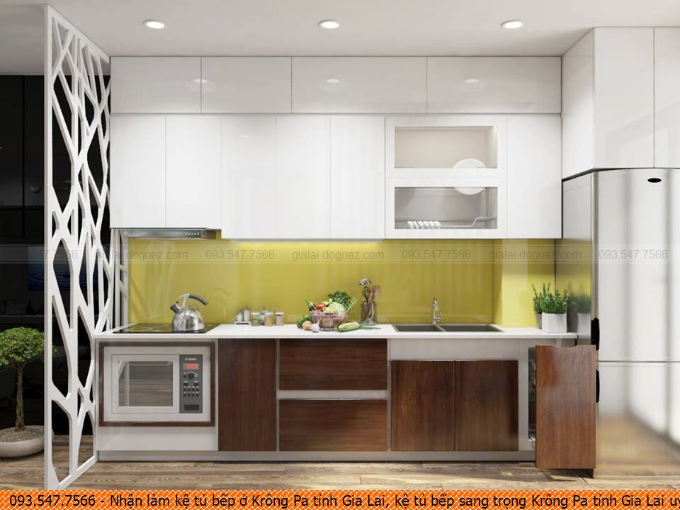 Nhận làm kệ tủ bếp ở Krông Pa tỉnh Gia Lai, kệ tủ bếp sang trọng Krông Pa tỉnh Gia Lai uy tín liên hệ Hotline 093-5477-566