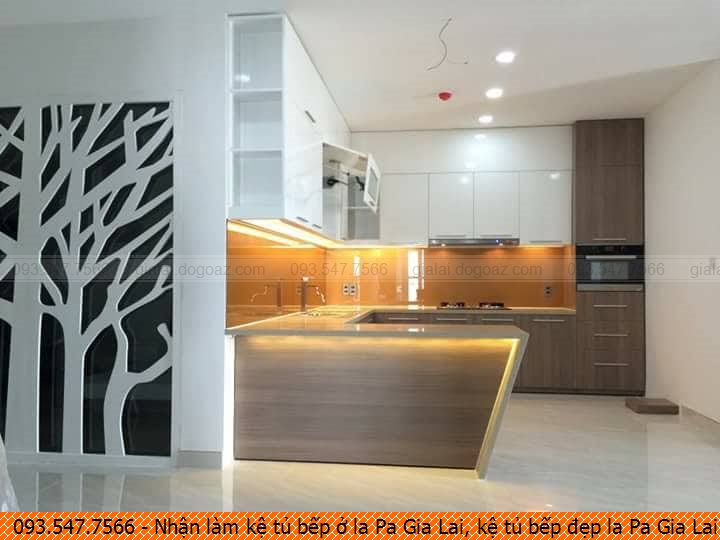 Nhận làm kệ tủ bếp ở la Pa Gia Lai, kệ tủ bếp đẹp la Pa Gia Lai uy tín 093.54.77.566