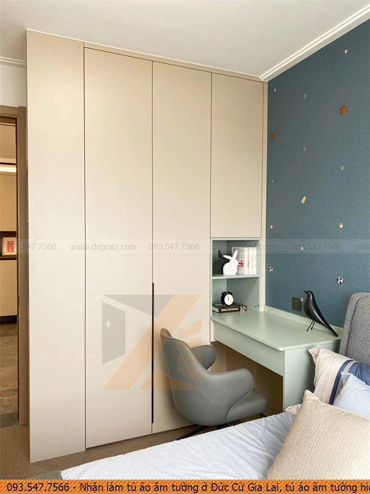 Nhận làm tủ áo âm tường ở Đức Cử Gia Lai, tủ áo âm tường hiện đại Đức Cử Gia Lai uy tín liên hệ 0935477566