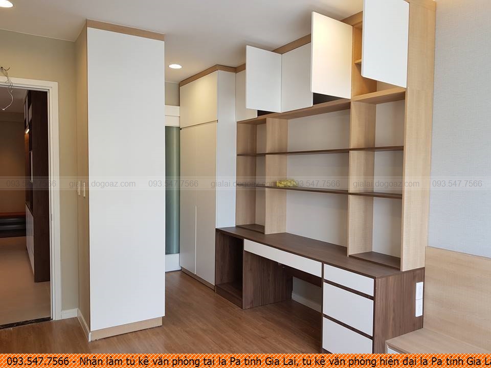 Nhận làm tủ kệ văn phòng tại la Pa tỉnh Gia Lai, tủ kệ văn phòng hiện đại la Pa tỉnh Gia Lai uy tín Hotline 093-5477-566
