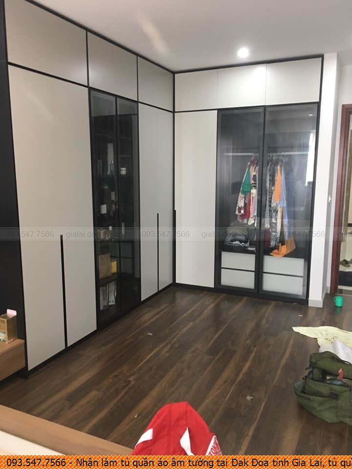 Nhận làm tủ quần áo âm tường tại Đak Đoa tỉnh Gia Lai, tủ quần áo âm tường hiện đại Đak Đoa tỉnh Gia Lai chuyên nghiệp 093.547.7566