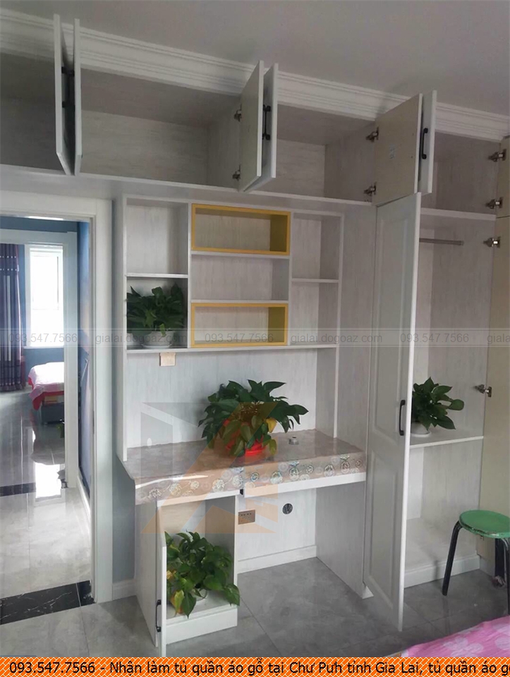 Nhận làm tủ quần áo gỗ tại Chư Pưh tỉnh Gia Lai, tủ quần áo gỗ chất lượng Chư Pưh tỉnh Gia Lai chuyên nghiệp 09.3547.7566