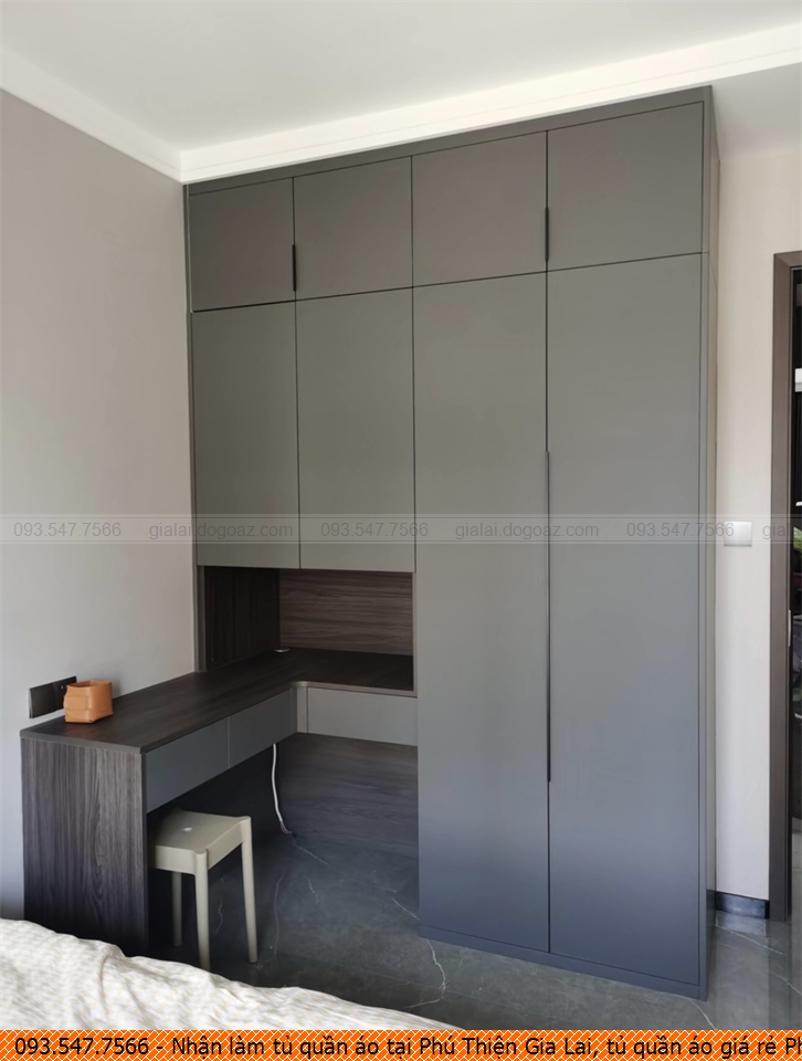 Nhận làm tủ quần áo tại Phú Thiện Gia Lai, tủ quần áo giá rẻ Phú Thiện Gia Lai chuyên nghiệp Hotline 09.3547.7566