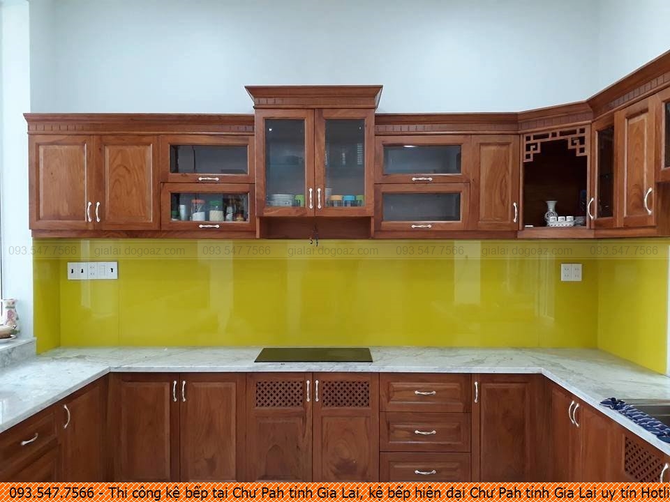 Thi công kệ bếp tại Chư Pah tỉnh Gia Lai, kệ bếp hiện đại Chư Pah tỉnh Gia Lai uy tín Hotline 093.54.77.566