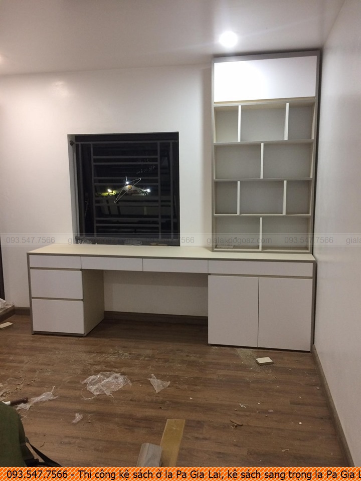 Thi công kệ sách ở la Pa Gia Lai, kệ sách sang trọng la Pa Gia Lai chuyên nghiệp liên hệ 09.3547.7566