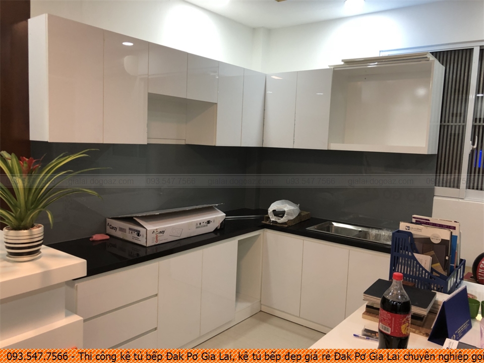 Thi công kệ tủ bếp Đak Pơ Gia Lai, kệ tủ bếp đẹp giá rẻ Đak Pơ Gia Lai chuyên nghiệp gọi Hotline 093-5477-566
