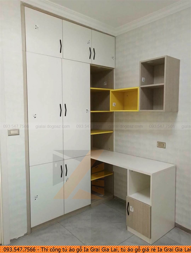 Thi công tủ áo gỗ Ia Grai Gia Lai, tủ áo gỗ giá rẻ Ia Grai Gia Lai chuyên nghiệp liên hệ 093-547-7566