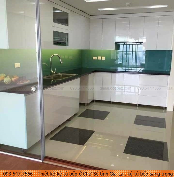 Thiết kế kệ tủ bếp ở Chư Sê tỉnh Gia Lai, kệ tủ bếp sang trọng Chư Sê tỉnh Gia Lai uy tín 093-5477-566