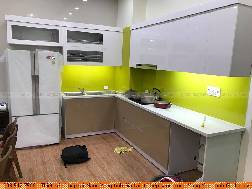 Thiết kế tủ bếp tại Mang Yang tỉnh Gia Lai, tủ bếp sang trọng Mang Yang tỉnh Gia Lai uy tín gọi SĐT 0935477566