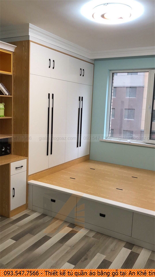 Thiết kế tủ quần áo bằng gỗ tại An Khê tỉnh Gia Lai, tủ quần áo bằng gỗ chất lượng An Khê tỉnh Gia Lai uy tín 093-5477-566