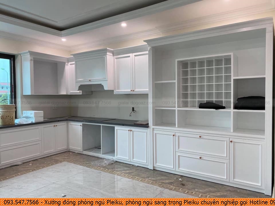 Xưởng đóng phòng ngủ Pleiku, phòng ngủ sang trọng Pleiku chuyên nghiệp gọi Hotline 093-547-7566
