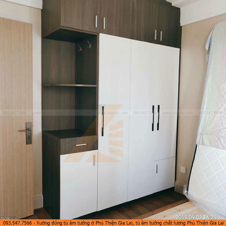 Xưởng đóng tủ âm tường ở Phú Thiện Gia Lai, tủ âm tường chất lượng Phú Thiện Gia Lai uy tín liên hệ SĐT 093.5477566