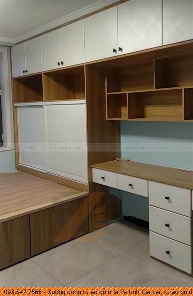 Xưởng đóng tủ áo gỗ ở la Pa tỉnh Gia Lai, tủ áo gỗ đẹp giá rẻ la Pa tỉnh Gia Lai chuyên nghiệp gọi Hotline 093.5477566